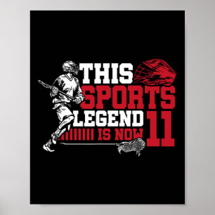 Póster Esta leyenda deportiva ahora tiene 11 años