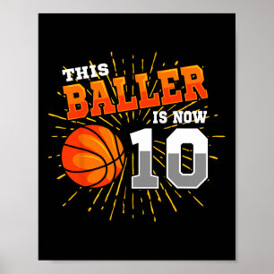 Póster Esta Ller Ahora Tiene 10 Sketll Fiesta De Cumpleañ