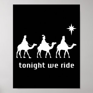 Póster Esta Noche Los Navidades Viajamos Con Camel Ride C