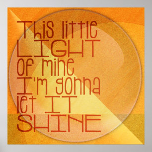 Póster Esta pequeña luz mía Inspiradora