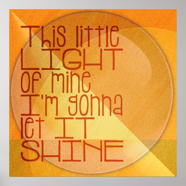 Póster Esta pequeña luz mía Inspiradora