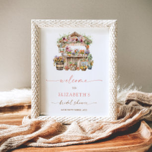 Póster Está recién salida del mercado, bienvenida a la du