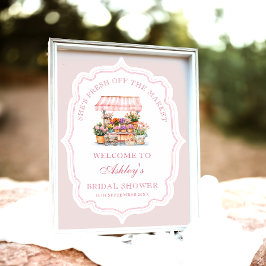 Póster Está recién salida del mercado, bienvenida a la du