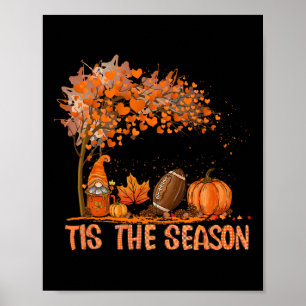 Póster Esta temporada, calabaza de especias de la tempora