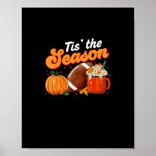 Póster Esta temporada, calabaza de especias lata de Hallo