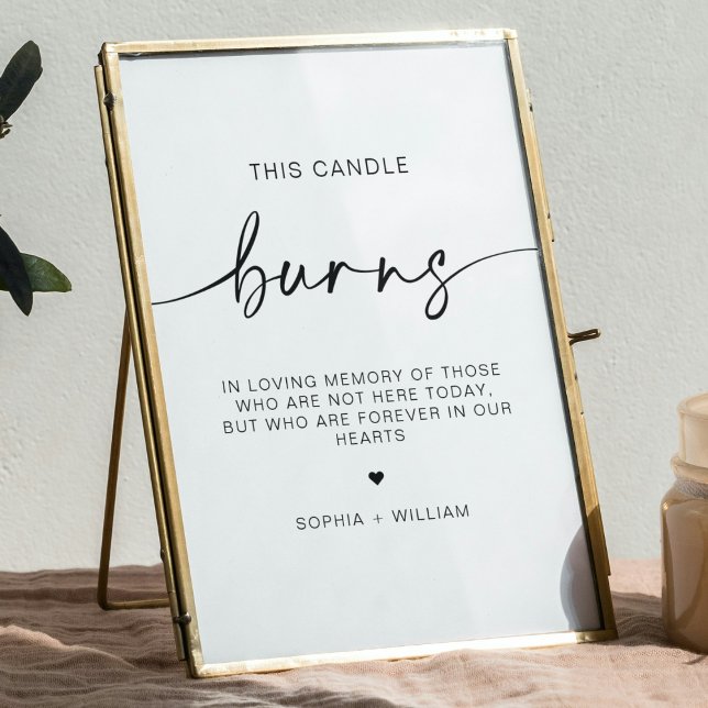 Póster Esta Vela Se Quema, En El Rótulo Boda De Memoria (Subido por el creador)
