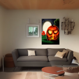 Póster ¿Estabas asustado ahora? La calabaza preguntó | Ar
