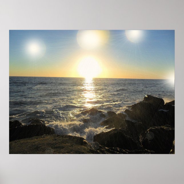 Póster Establecer Suns (Frente)