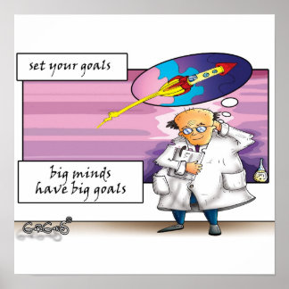 Póster Establecer sus objetivos