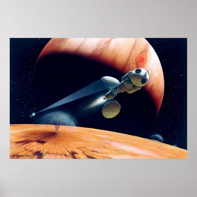 Póster Estación de energía láser (Frente)