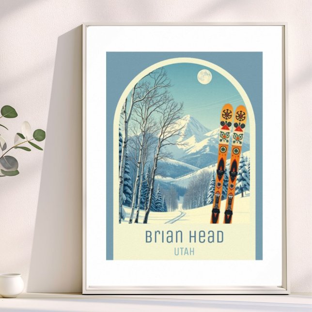 Póster Estación de esquí Brian Head Utah (Subido por el creador)
