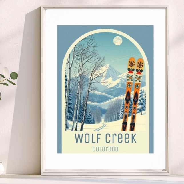 Póster Estación de esquí Wolf Creek Colorado (Subido por el creador)