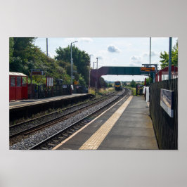 Póster Estación de Ferrocarril Cottingley, Leeds