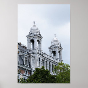 Póster Estación de ferrocarril de Amberes, Bélgica