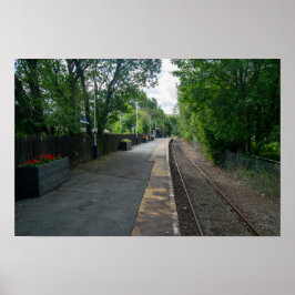 Póster Estación de Ferrocarril de Colne, Lancashire