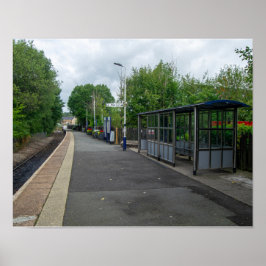 Póster Estación de Ferrocarril de Colne, Lancashire