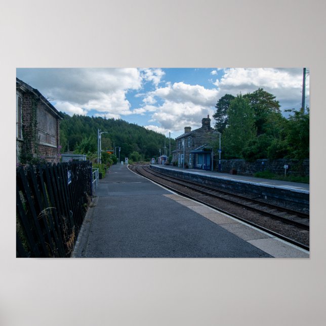 Póster Estación de Ferrocarril de Glaisdale (Frente)