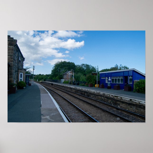 Póster Estación de Ferrocarril de Glaisdale (Frente)