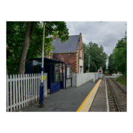 Póster Estación de ferrocarril de Rawcliffe