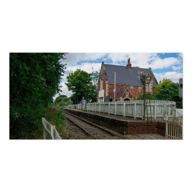 Póster Estación de ferrocarril de Rawcliffe (Anverso)