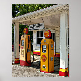 Póster Estación de gas de Soulsby