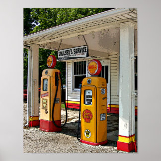 Póster Estación de gas de Soulsby