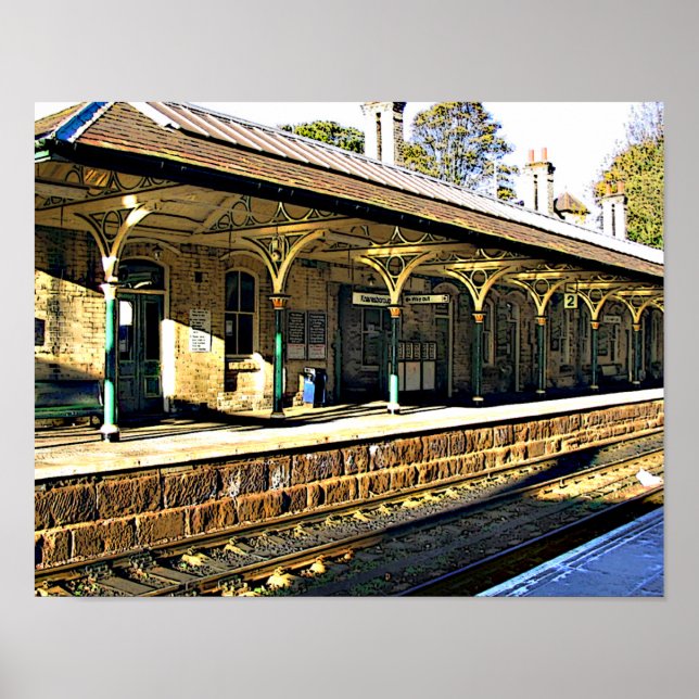 Póster Estación de Knaresborough (Frente)
