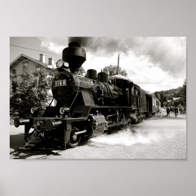 Póster Estación de salida del tren (Frente)