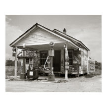 Estación de Servicio Country, 1939. Foto Antigua