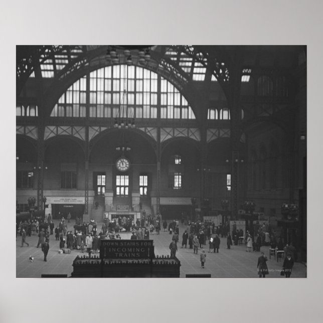 Póster Estación de tren (Frente)