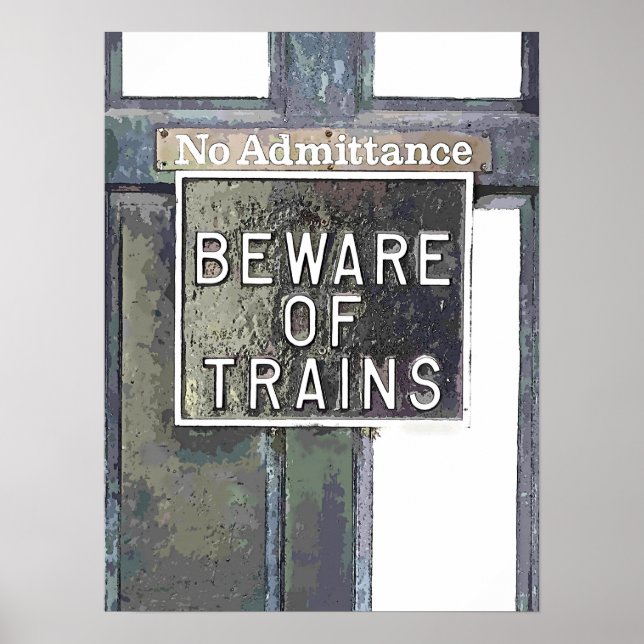 PÓSTER ESTACIÓN DE TREN (Frente)