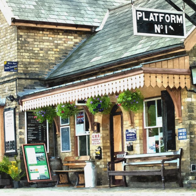 PÓSTER ESTACIÓN DE TREN ANTIGUA (Subido por el creador)