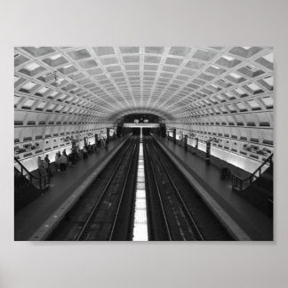 Póster Estación de tren Dc de Washington