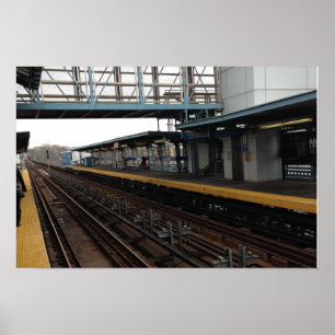 Póster Estación de tren de Filadelfia