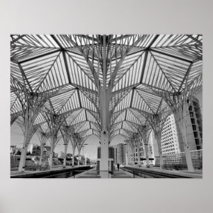 Póster Estación de tren Orient