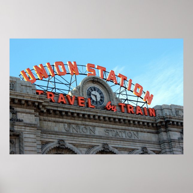 Póster Estación de Unión de Denver (Frente)