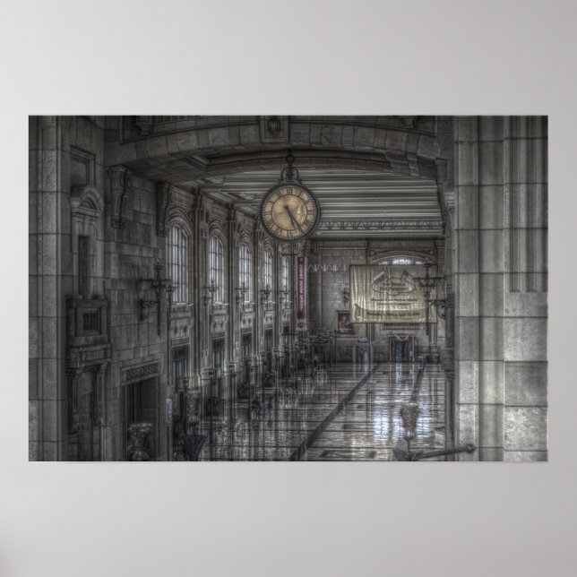Póster Estación de Unión de la Ciudad de Kansas (Frente)