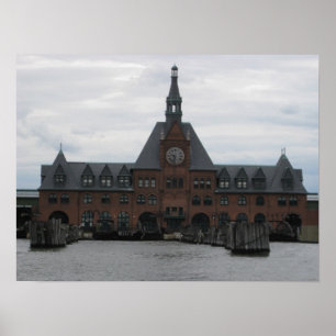 Póster Estación del Parque Estatal Liberty