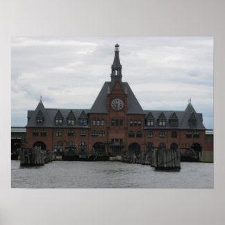 Póster Estación del Parque Estatal Liberty