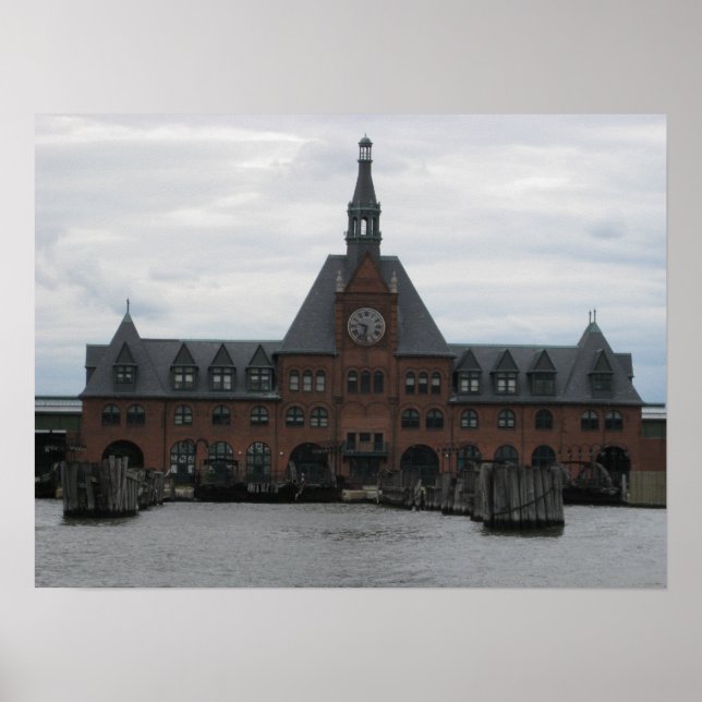 Póster Estación del Parque Estatal Liberty (Frente)