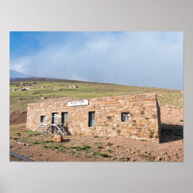 Póster Estación en Pikes Peak (Frente)
