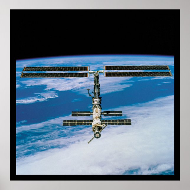 Póster Estación Espacial Internacional (Frente)