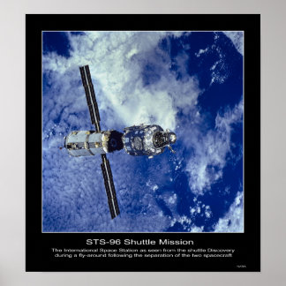 Póster Estación Espacial Internacional