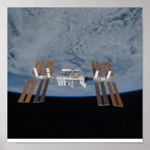 Póster Estación Espacial Internacional