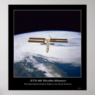 Póster Estación Espacial Internacional