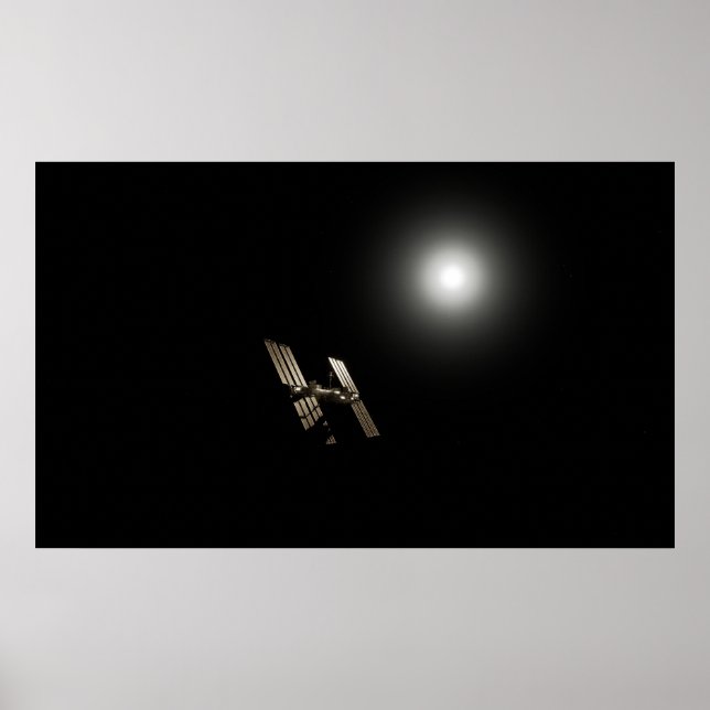 Póster Estación Espacial Internacional (Frente)