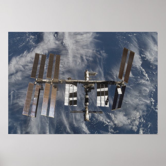 Póster Estación Espacial Internacional 12 (Frente)