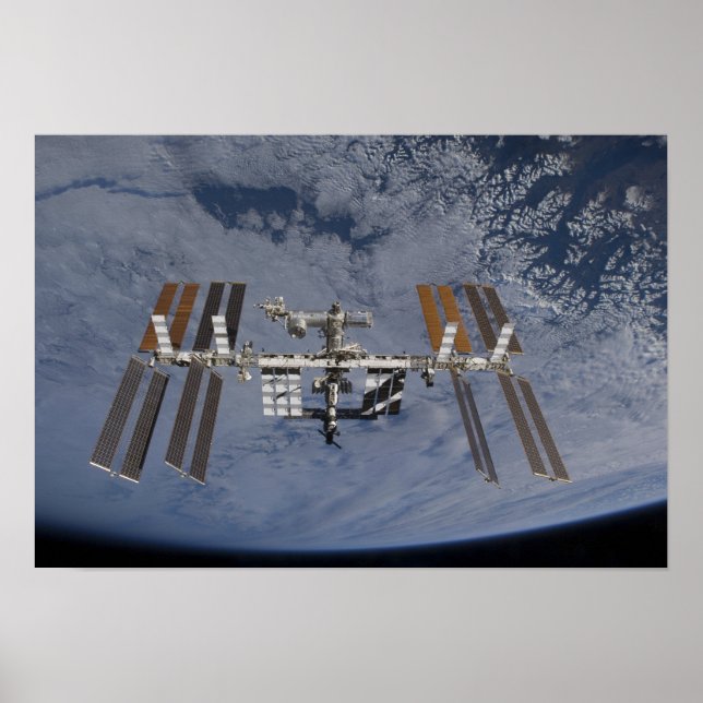 Póster Estación Espacial Internacional 13 (Frente)