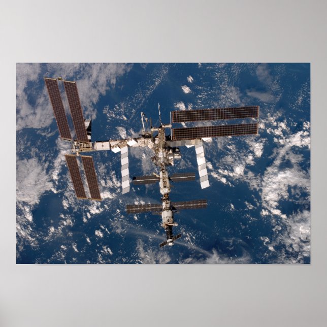 Póster Estación Espacial Internacional 6 (Frente)