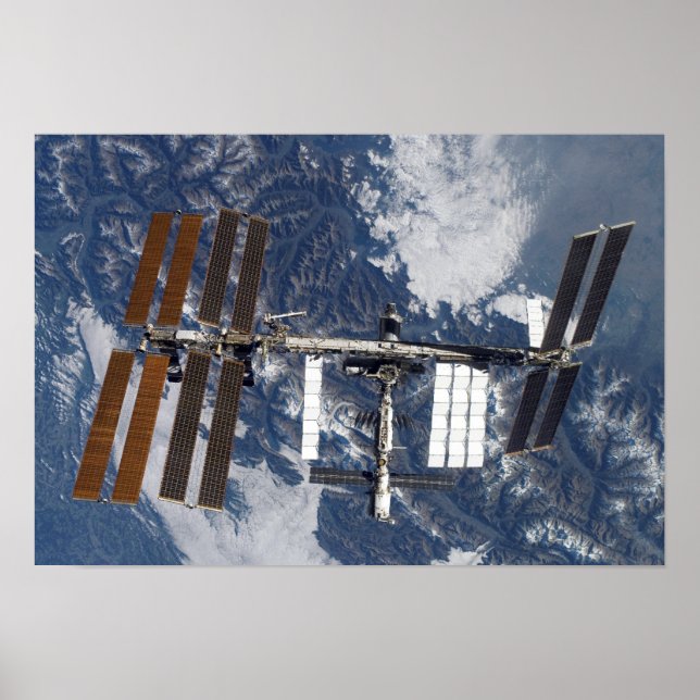 Póster Estación espacial internacional 9 (Frente)